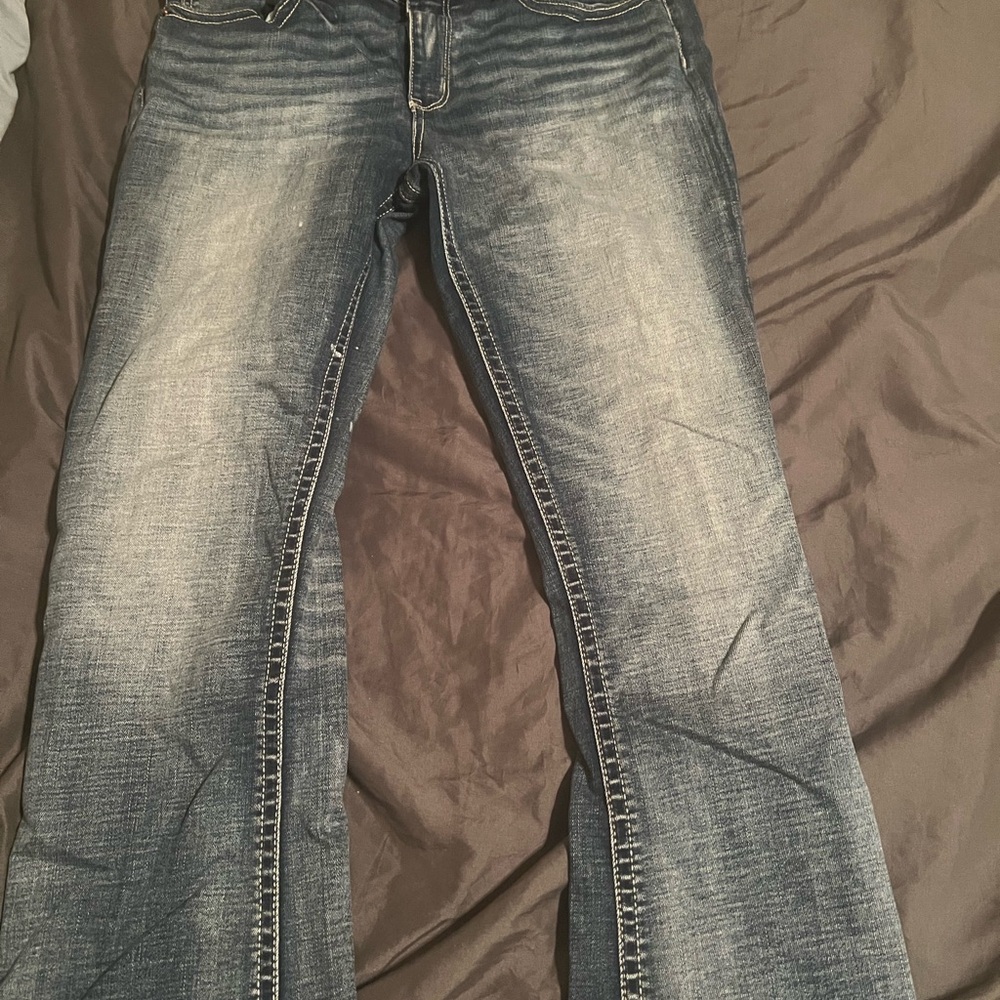 Buckle Women's Blue Boot Cut Jeans